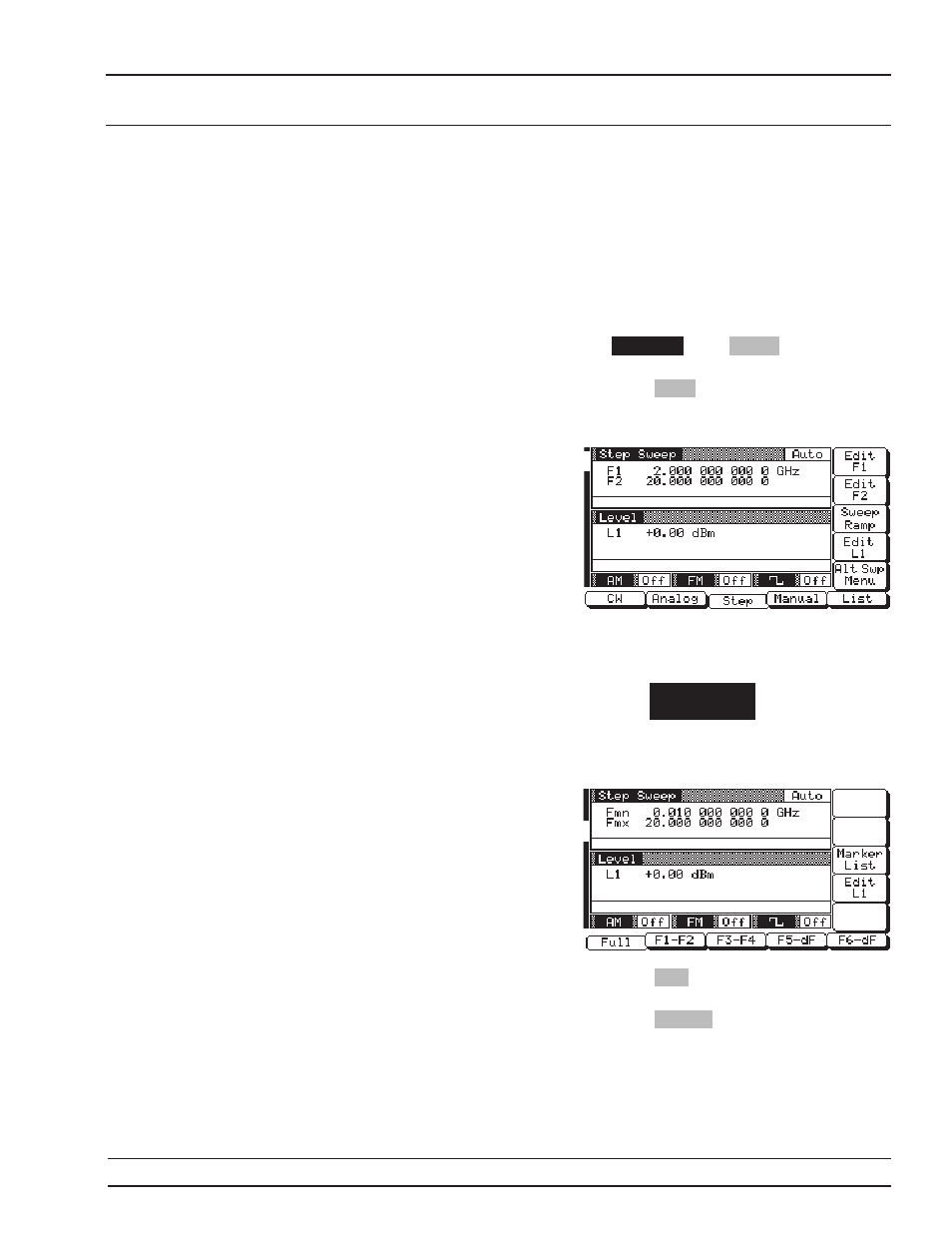 Power level flatness test procedure 5-15, Flatness test procedure, 5-15, Power level flatness test procedure -15 | Anritsu 681XXC User Manual | Page 159 / 241