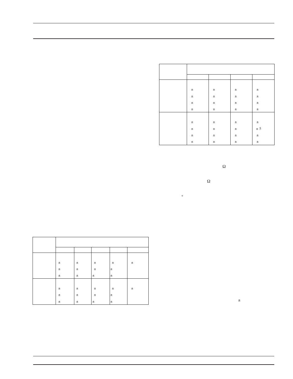 Performance specifications, 681xxc om b-5 | Anritsu 681XXC User Manual | Page 234 / 241