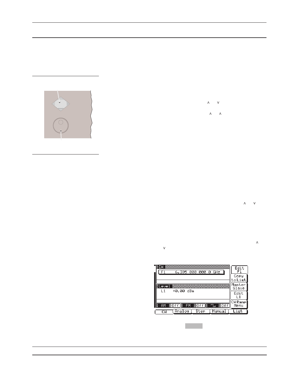 Local (front entering panel) operation data | Anritsu 681XXC User Manual | Page 52 / 241