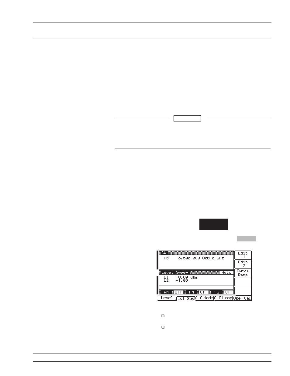 10 power level sweep operation 3-53, Selecting cw power sweep mode 3-53, Selecting cw power sweep mode, 3-53 | Cw power sweep mode, 3-53, Sweep frequency/step power mode, 3-53, Power level sweep operation -53, Selecting cw power sweep mode -53 | Anritsu 681XXC User Manual | Page 86 / 241