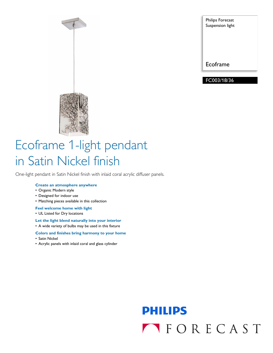 Philips FC0031836 User Manual | 2 pages