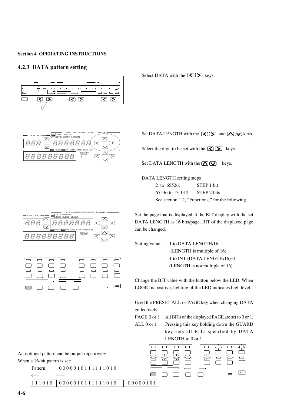 3 data pattern setting | Anritsu MP1763C User Manual | Page 40 / 78