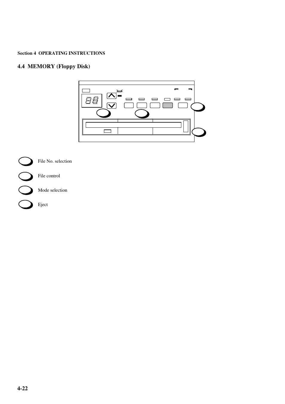 4 memory (floppy disk) | Anritsu MP1763C User Manual | Page 56 / 78