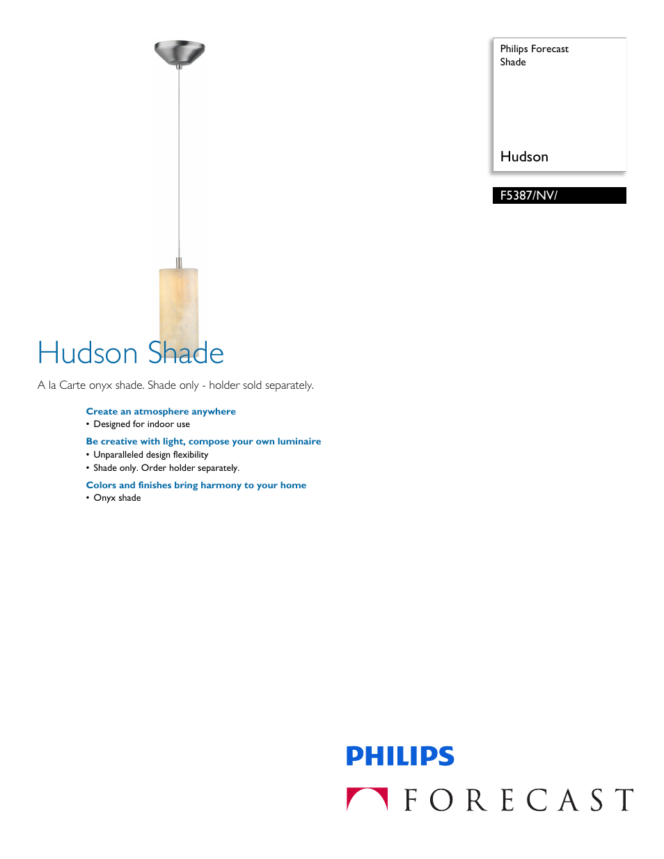 Philips F5387NV User Manual | 2 pages