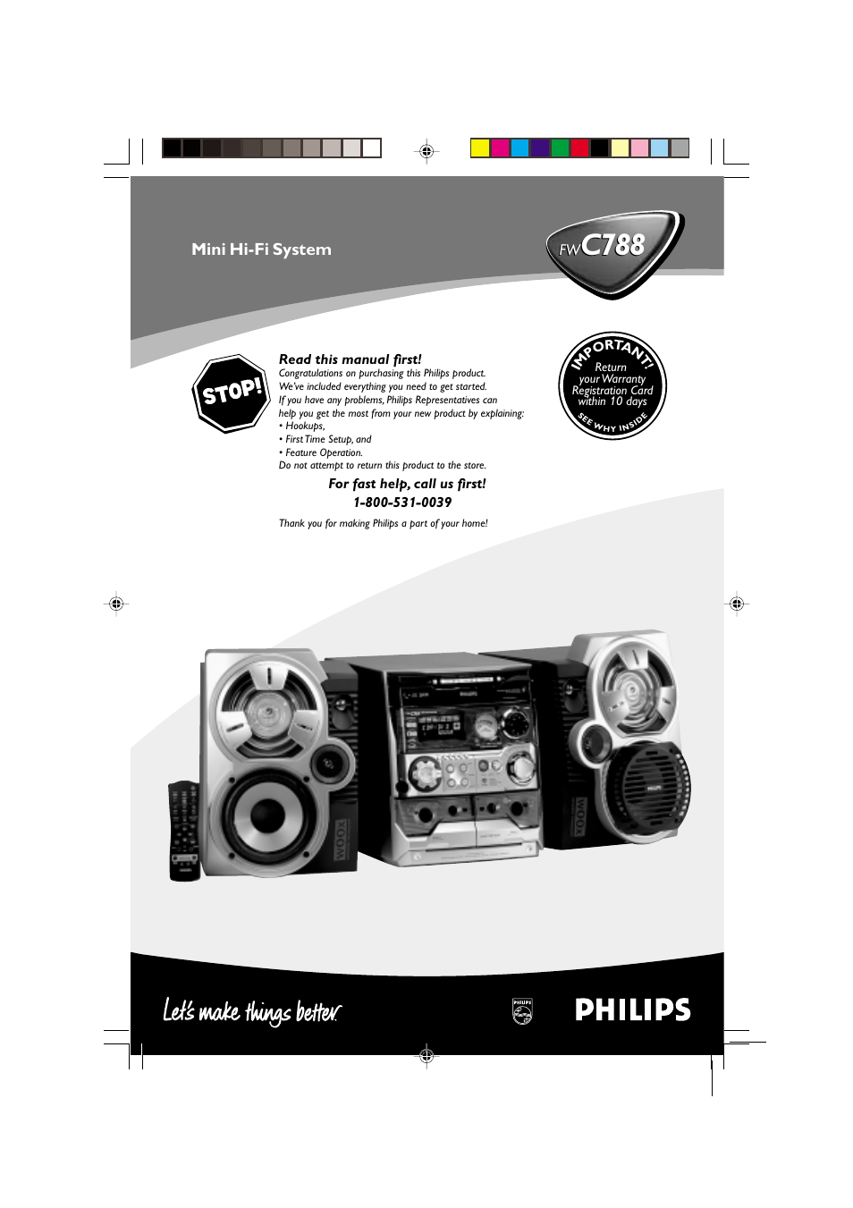 Philips FWC78898 User Manual | 30 pages