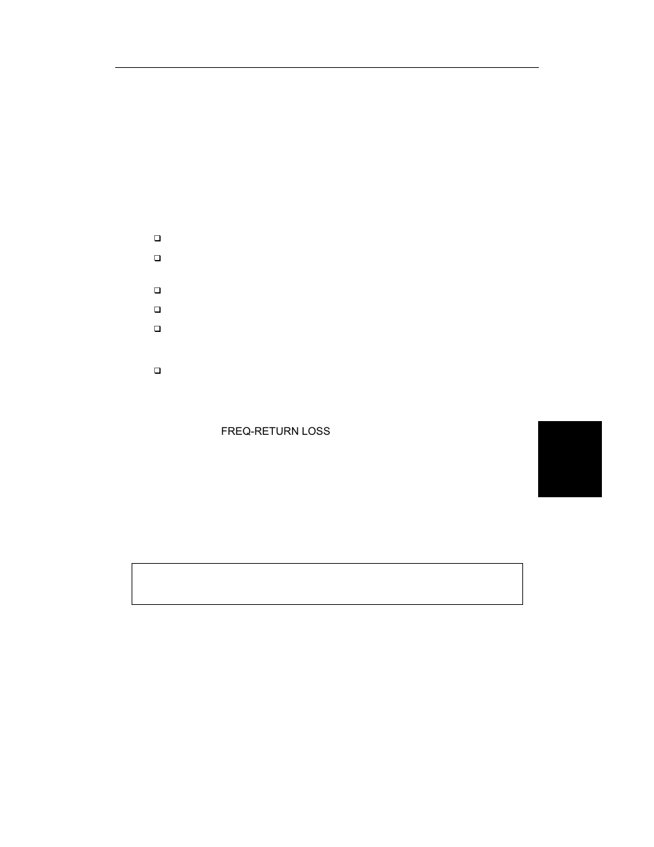 Typical line sweep test procedures 4-3, System return loss measurement 4-3, Typical line sweep test procedures -3 | System return loss measurement -3, Typical line sweep test procedures | Anritsu S251C User Manual | Page 50 / 83