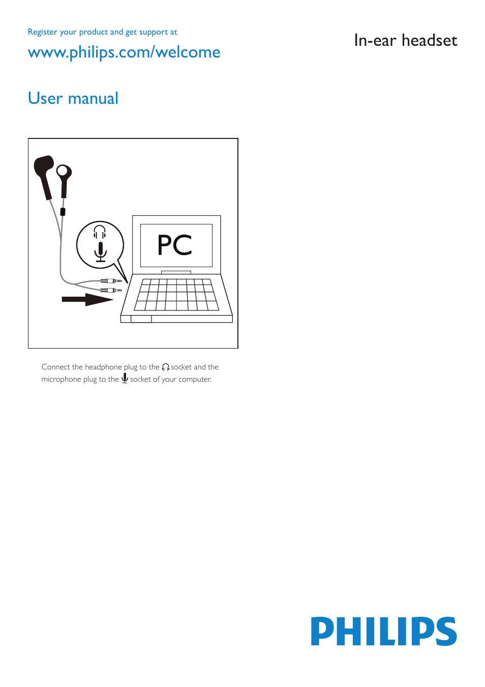 Philips SHM3100-37B User Manual | 1 page