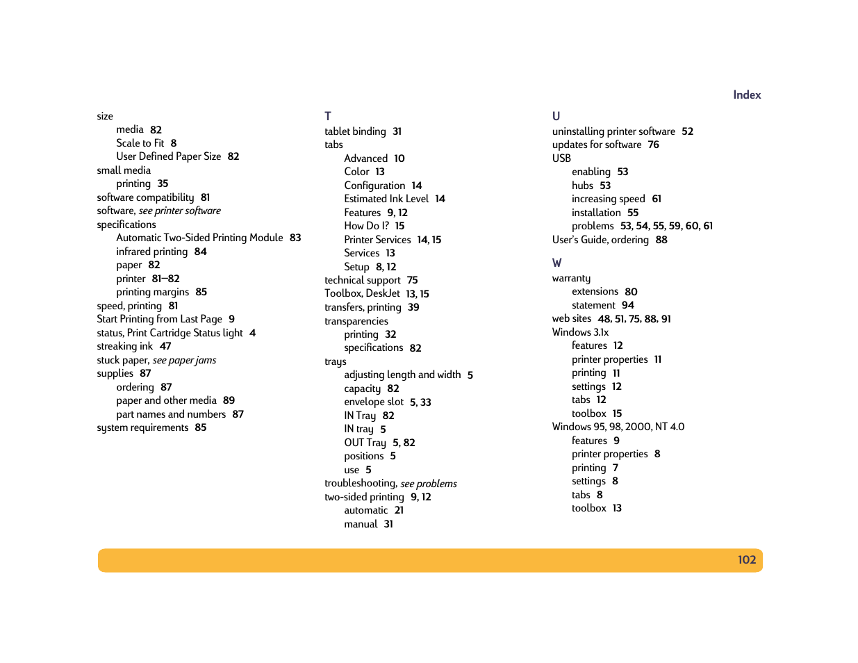 Philips PORTABLE RADIO CASS REC + CD User Manual | Page 102 / 102