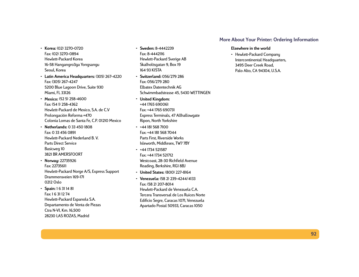 Philips PORTABLE RADIO CASS REC + CD User Manual | Page 92 / 102