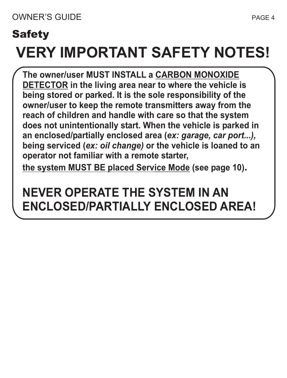 Ultra Start 1271M User Manual | Page 4 / 20
