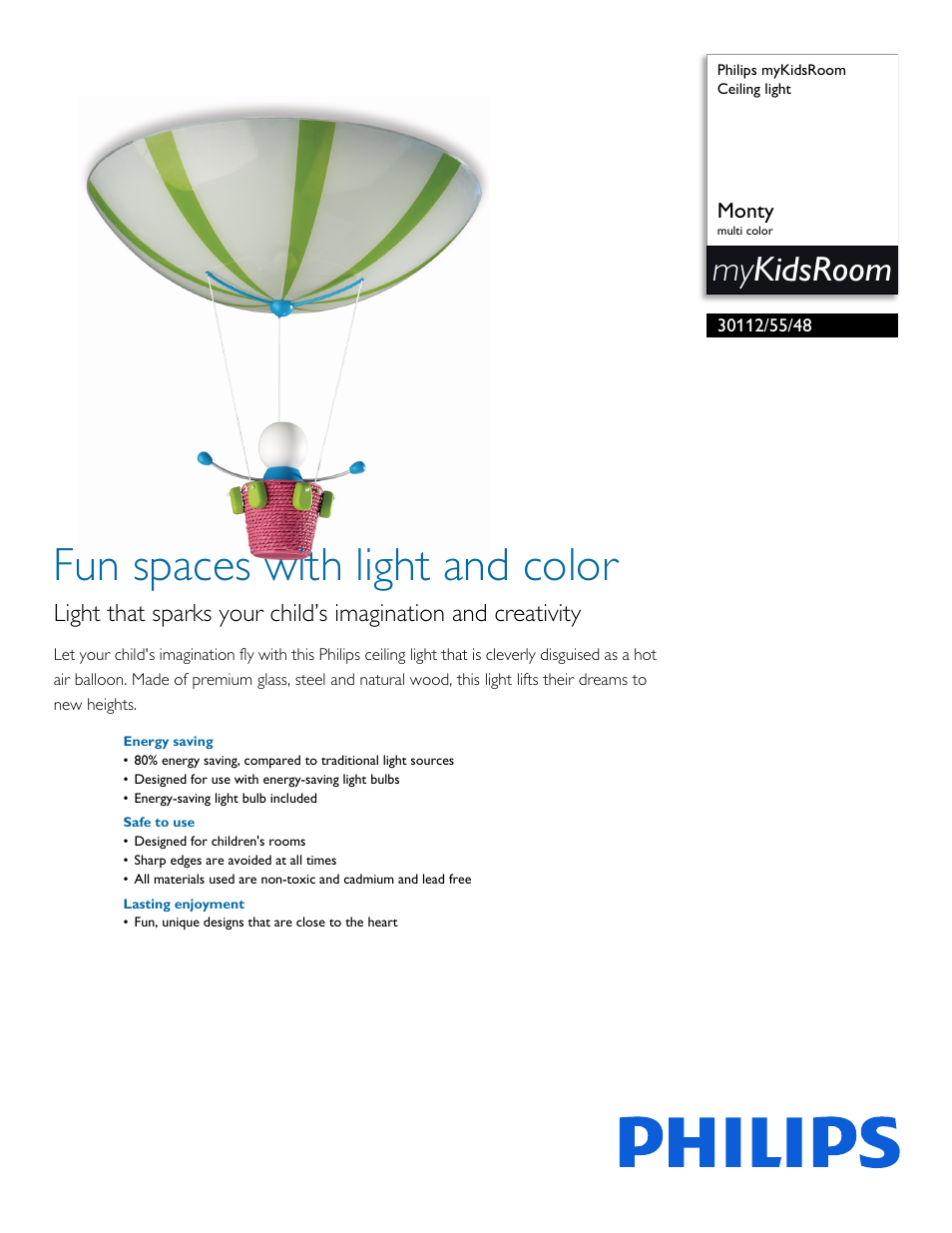 Philips 301125548 User Manual | 2 pages