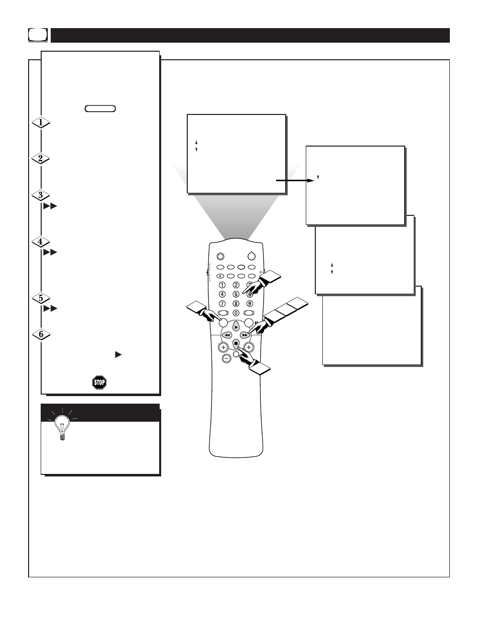 Etting the, Imer, Tart | Philips TS3258C User Manual | Page 10 / 36