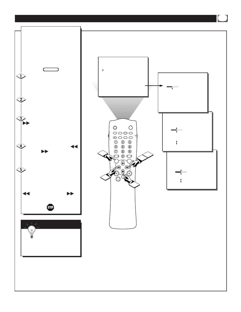 Sing, Reble, Alance | Ound, Ontrols | Philips TS3258C User Manual | Page 17 / 36