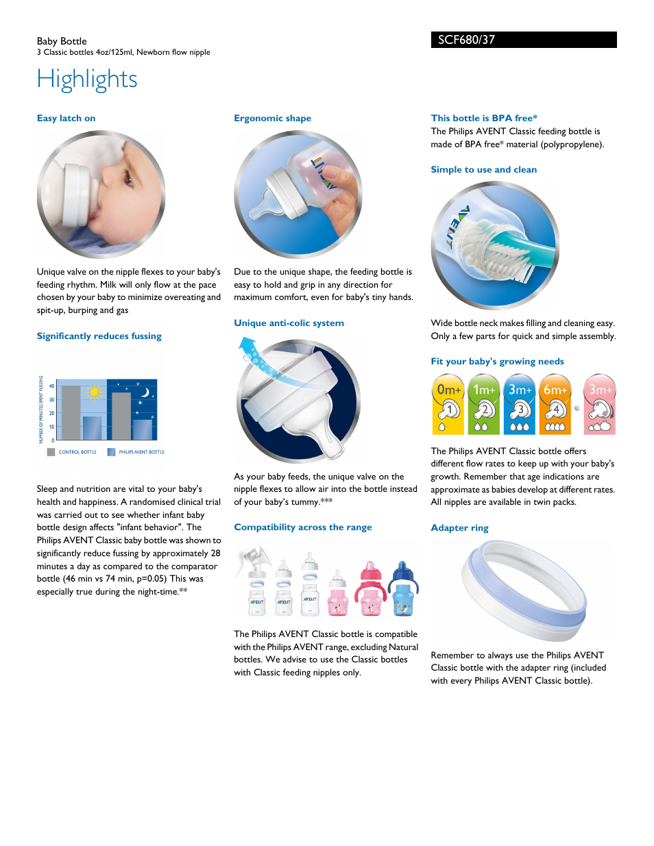 Highlights | Philips SCF680-37 User Manual | Page 2 / 3