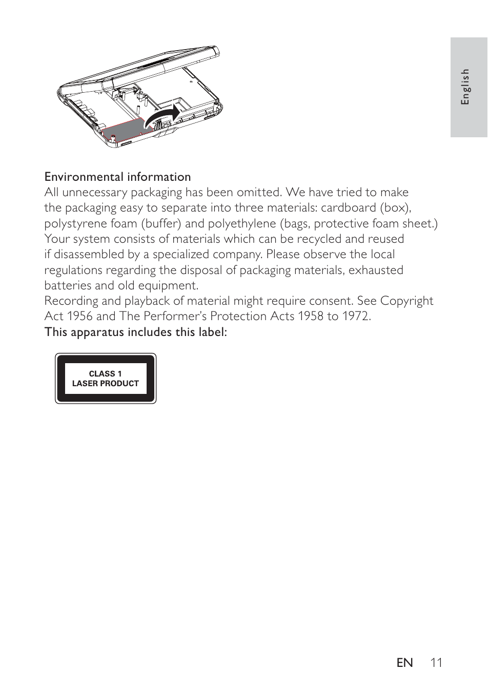 Philips docking entertainment system DCP746 User Manual | Page 10 / 27