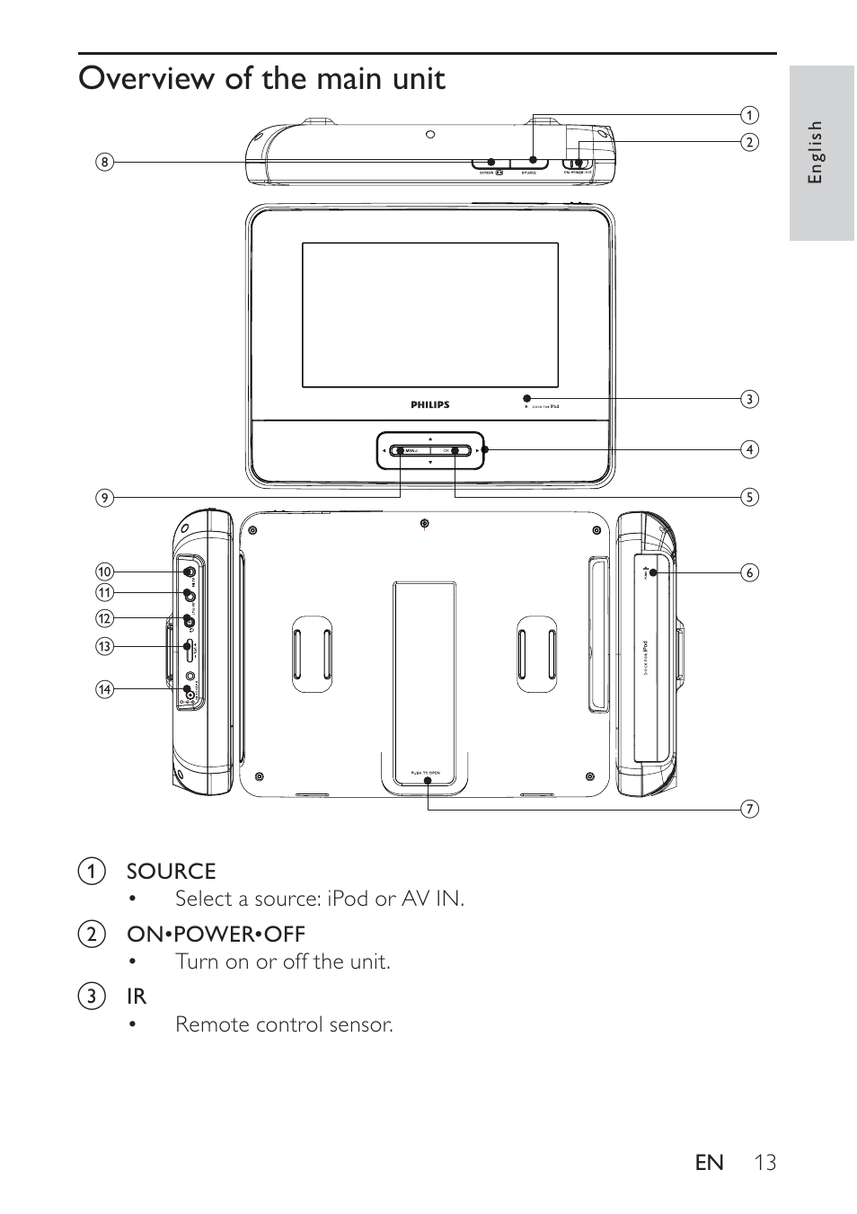 Philips docking entertainment system DCP746 User Manual | Page 12 / 27