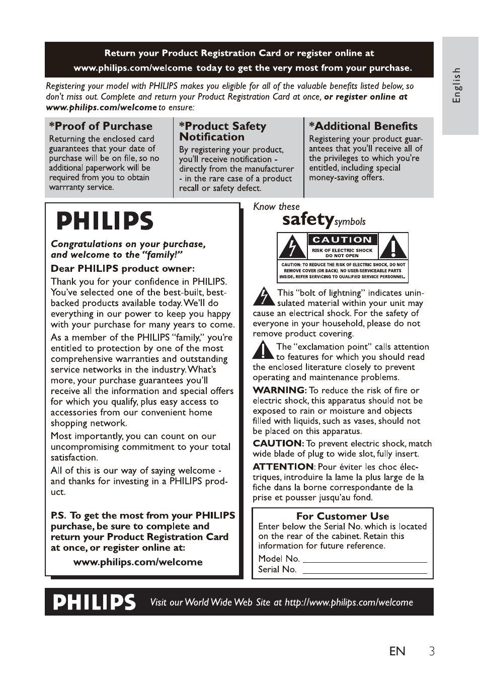 Philips docking entertainment system DCP746 User Manual | Page 2 / 27