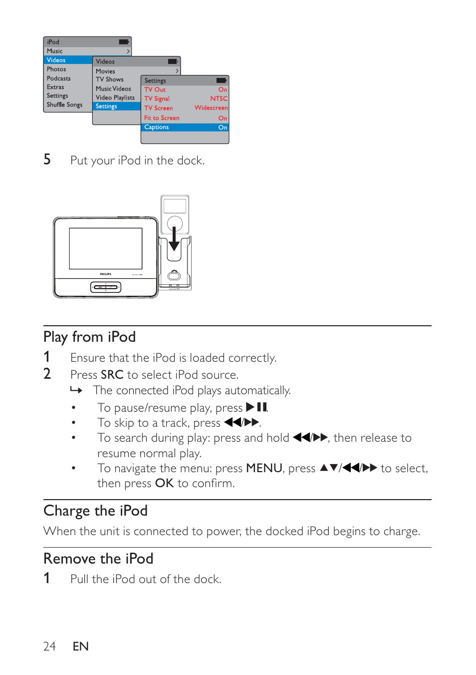 Philips docking entertainment system DCP746 User Manual | Page 23 / 27