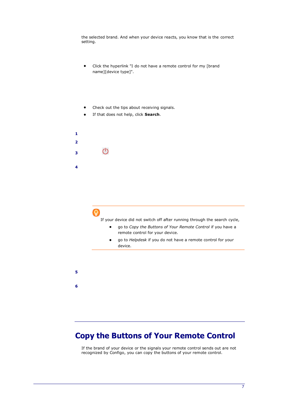 Copy the buttons from your remote control, Copy the buttons of your remote control | Philips Prestigo Universal remote control SRT8215 Touch 15 in 1 User Manual | Page 11 / 50