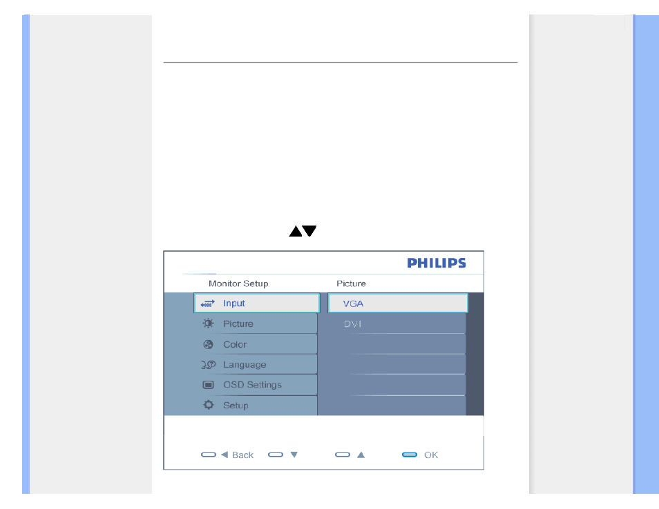 On-screen display | Philips 160EL1SB-00 User Manual | Page 46 / 81