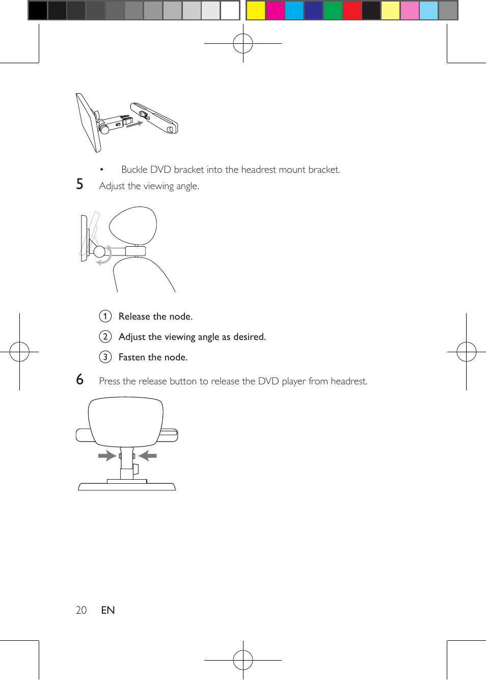 Charge the battery | Philips Portable DVD Player PD9030 23cm- 9" LCD 5-hr playtime USB User Manual | Page 20 / 31