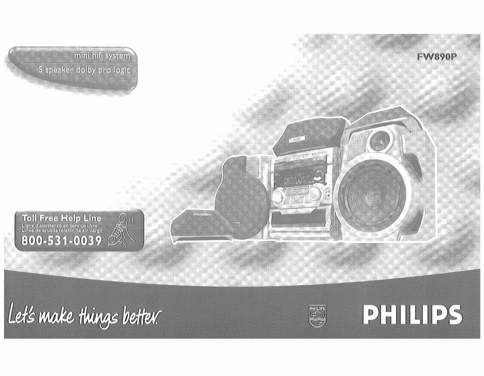 Philips FW890P37 User Manual | 88 pages