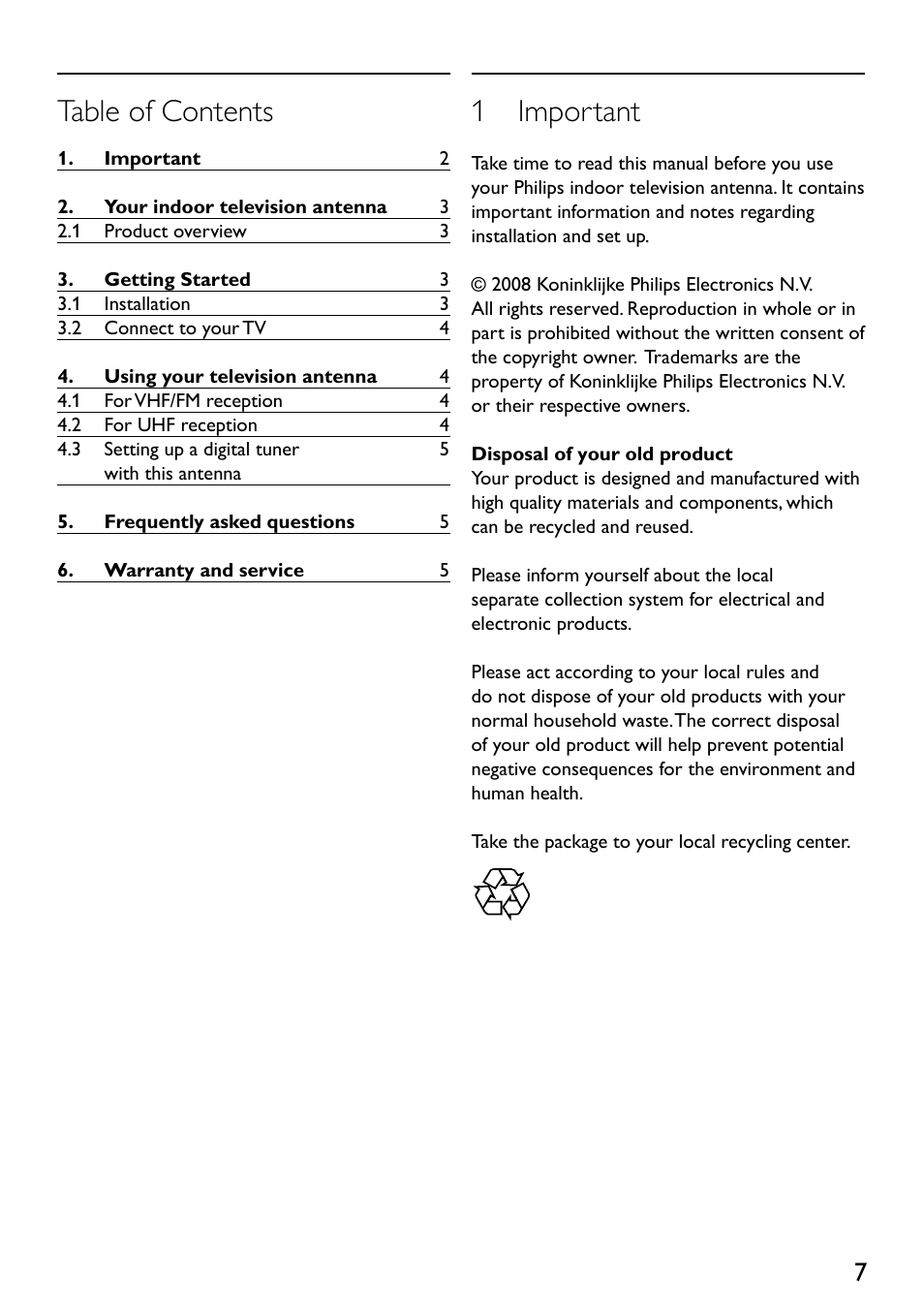 Philips SDV2710-27 User Manual | Page 2 / 16