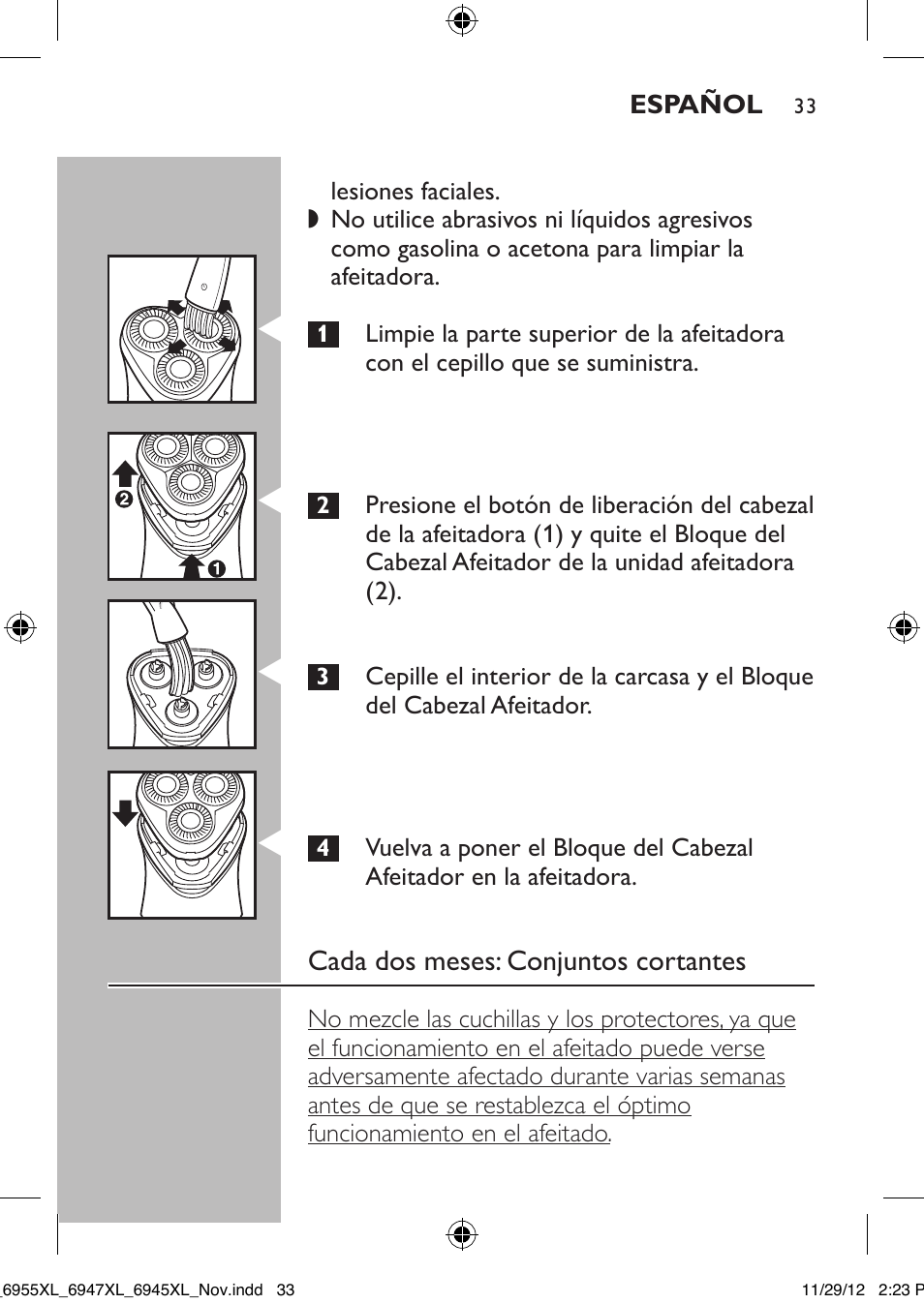 Philips 6947XL-41 User Manual | Page 33 / 40