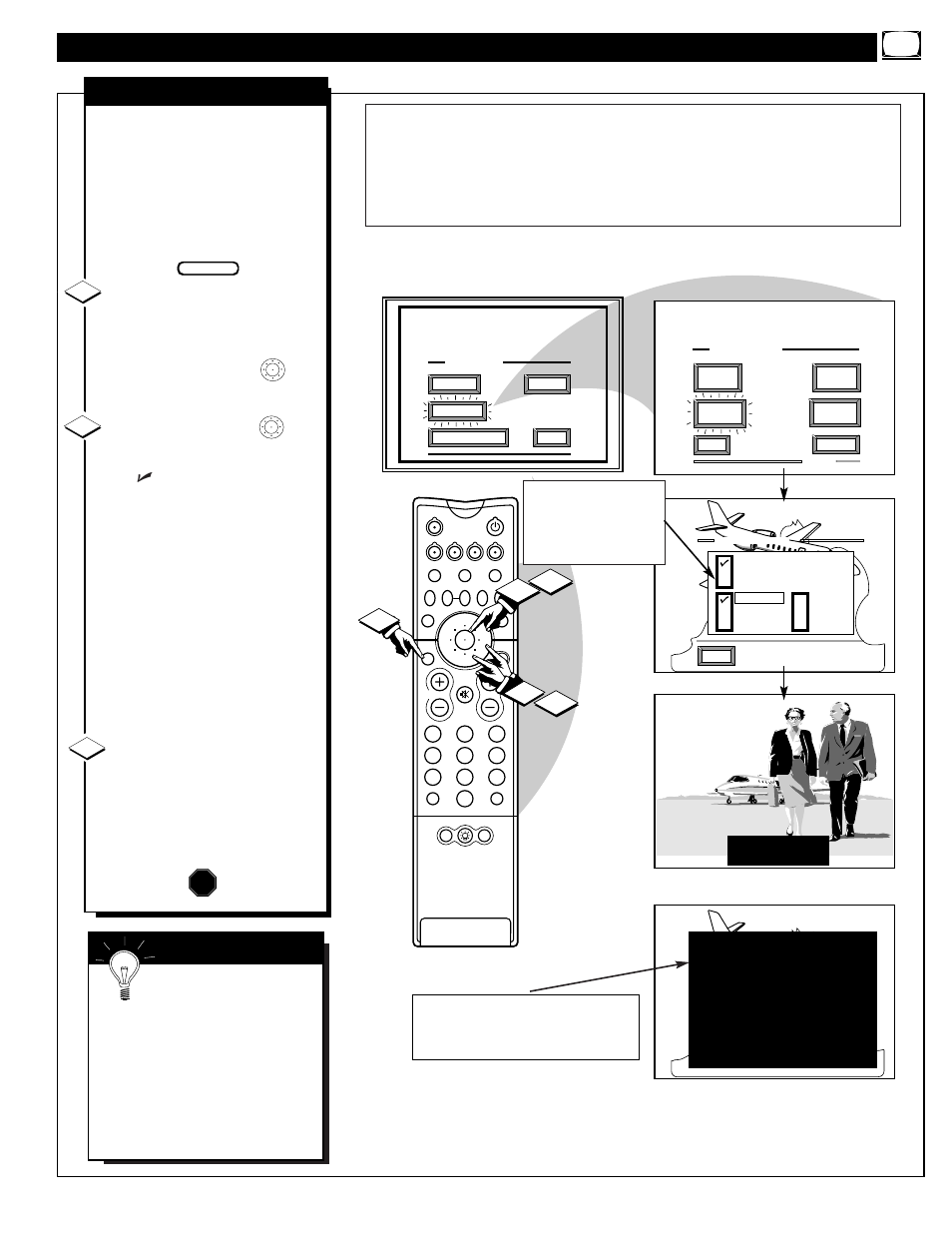 Eature, Ontrols, Continued | Stop, Closed caption | Philips 60PP970199 User Manual | Page 11 / 58
