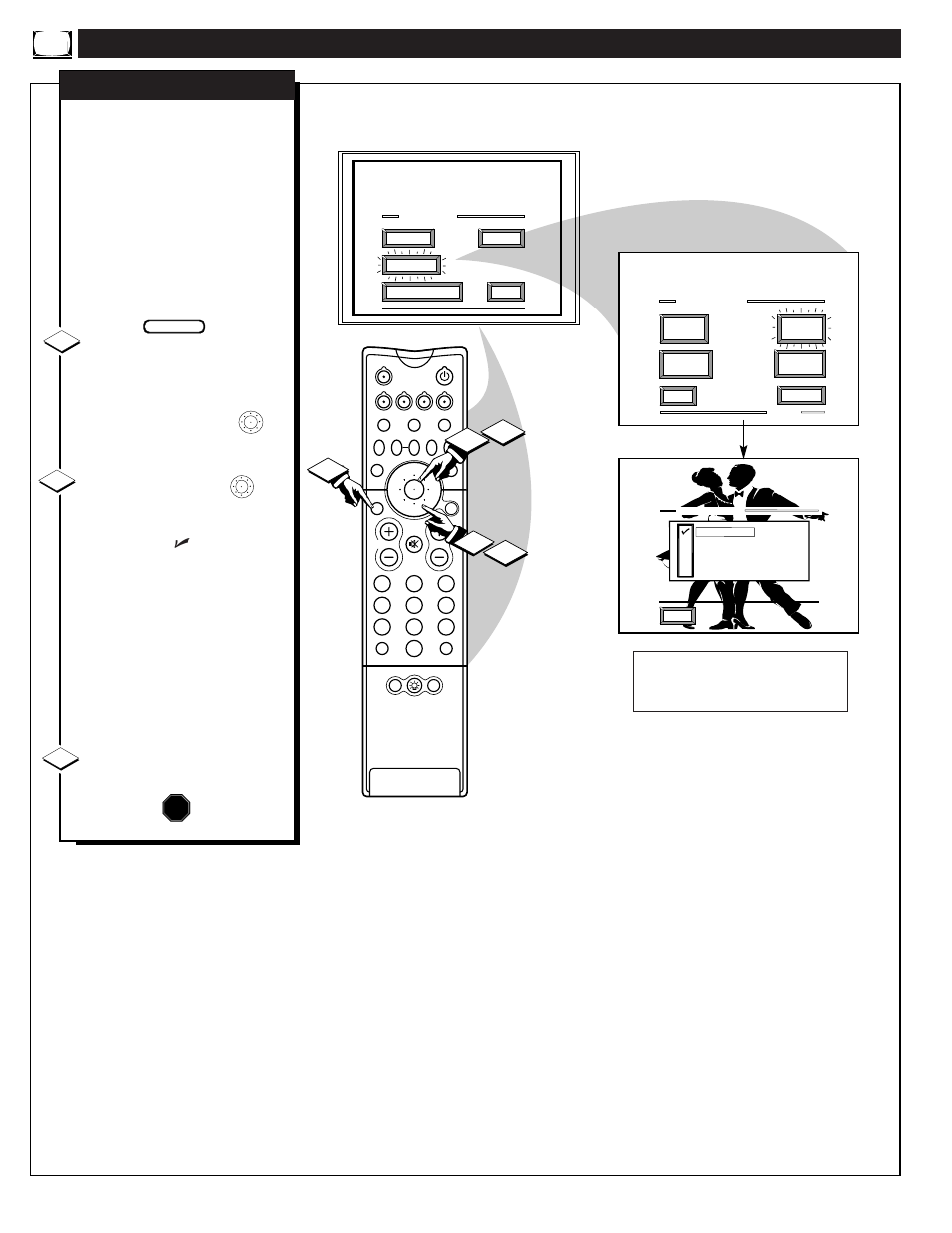 Eature, Ontrols, Continued | Philips 60PP970199 User Manual | Page 12 / 58