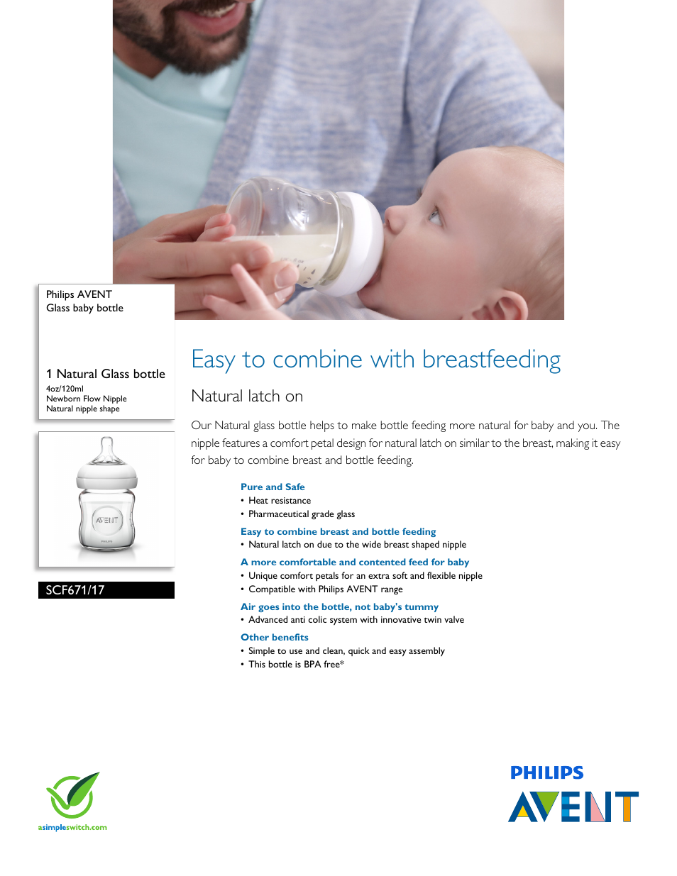 Philips SCF671-17 User Manual | 3 pages