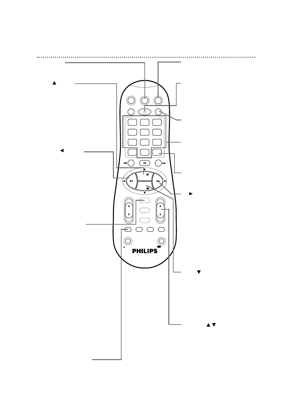 24 remote control buttons | Philips VR960BPH User Manual | Page 24 / 72