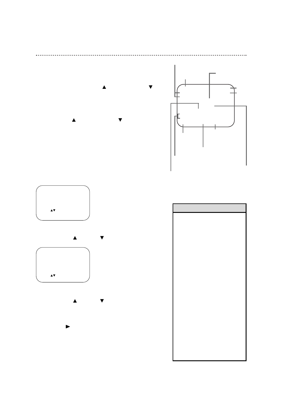 26 on-screen status displays | Philips VR960BPH User Manual | Page 26 / 72