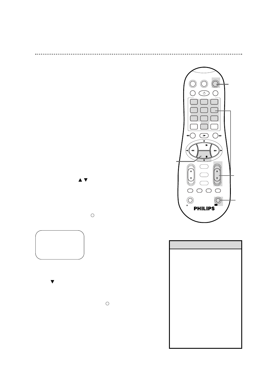 34 one-touch recording, Helpful hints, Starting an otr | Press the vcr button | Philips VR960BPH User Manual | Page 34 / 72