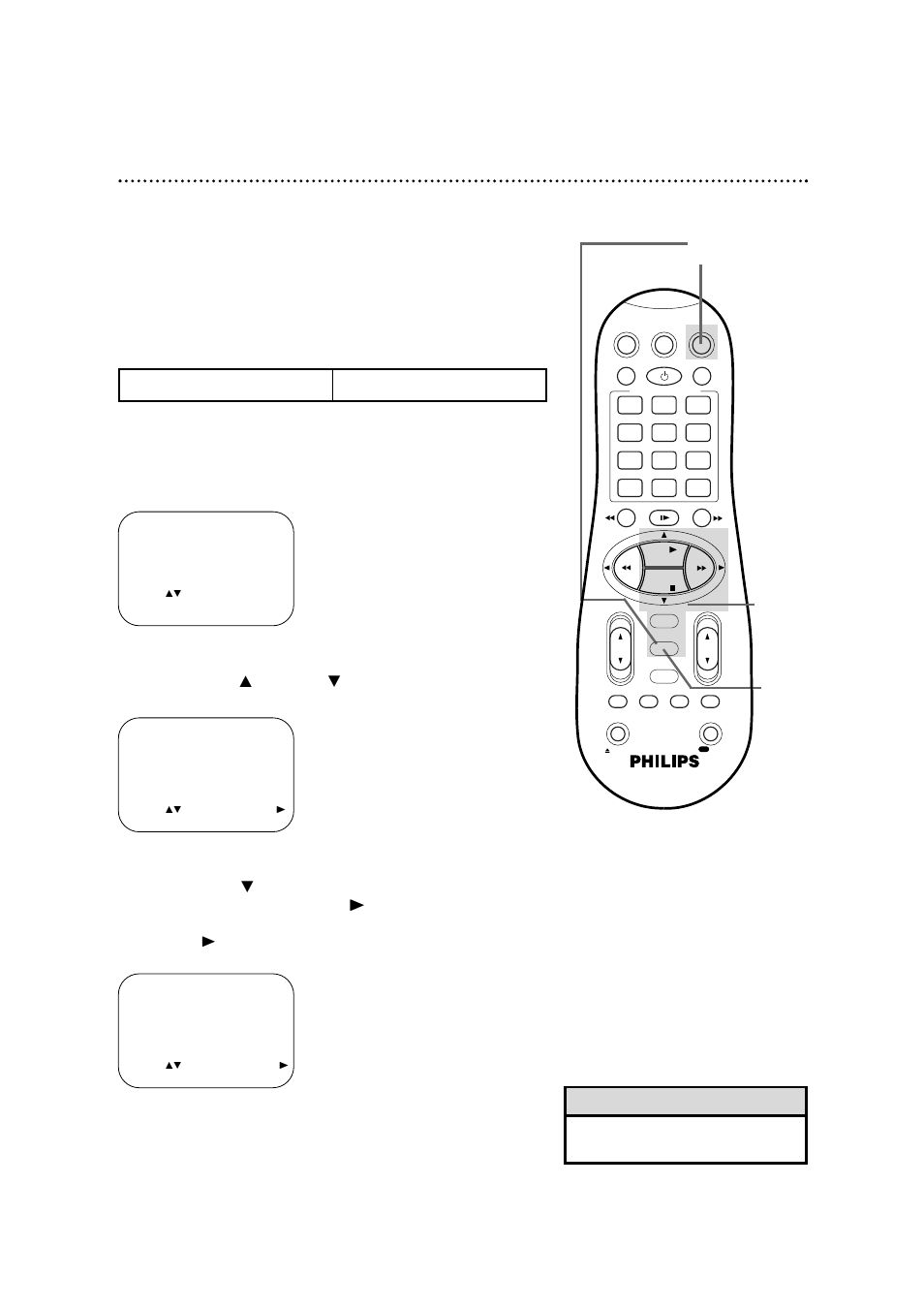 Timer recording speed setting 47, Helpful hint, Press the vcr button, then press the menu button | Press the menu button | Philips VR960BPH User Manual | Page 47 / 72