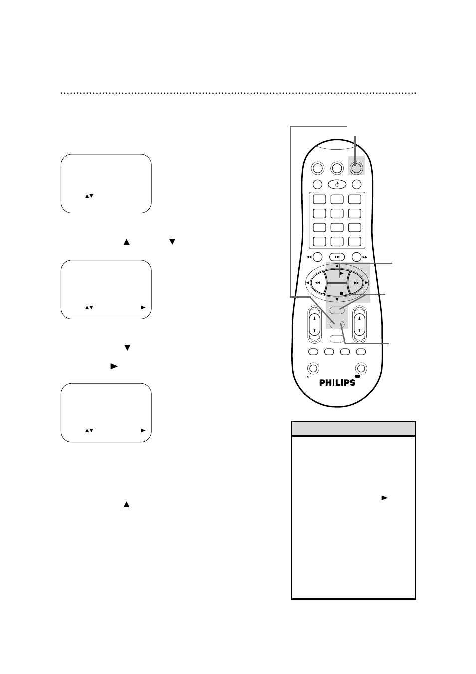 56 hi-fi stereo tape playback, Helpful hints, Press the menu button | Press the vcr button, then press the menu button | Philips VR960BPH User Manual | Page 56 / 72