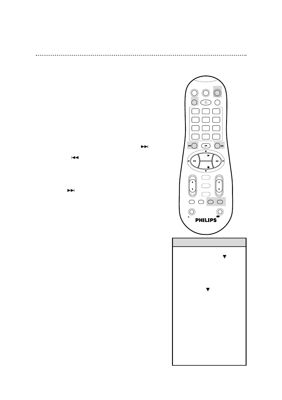 60 search options, Index search, Helpful hints record end search | Skip search | Philips VR960BPH User Manual | Page 60 / 72