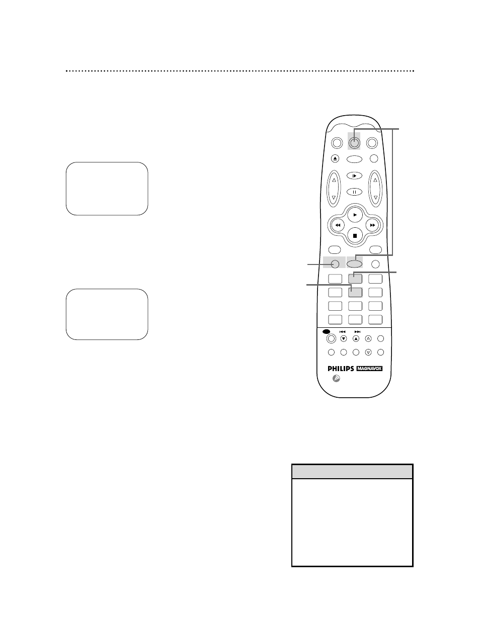 18 daylight-saving time selection | Philips VRX462AT User Manual | Page 18 / 64