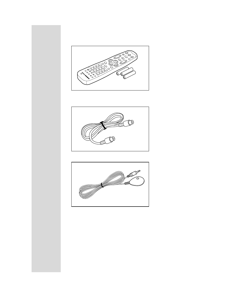 Upplied, Ccessories | Philips VRX462AT User Manual | Page 64 / 64