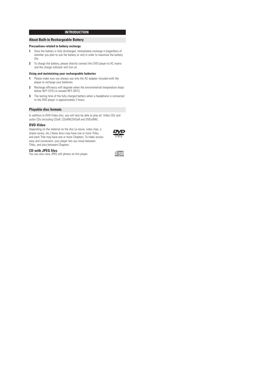 Philips Portable DVD Player User Manual | Page 7 / 29