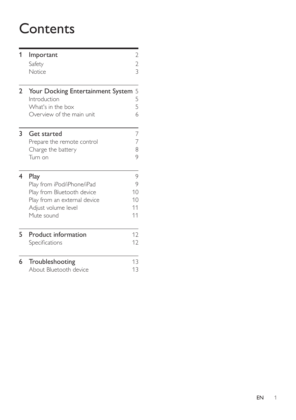 Philips DS8400-37 User Manual | Page 3 / 18