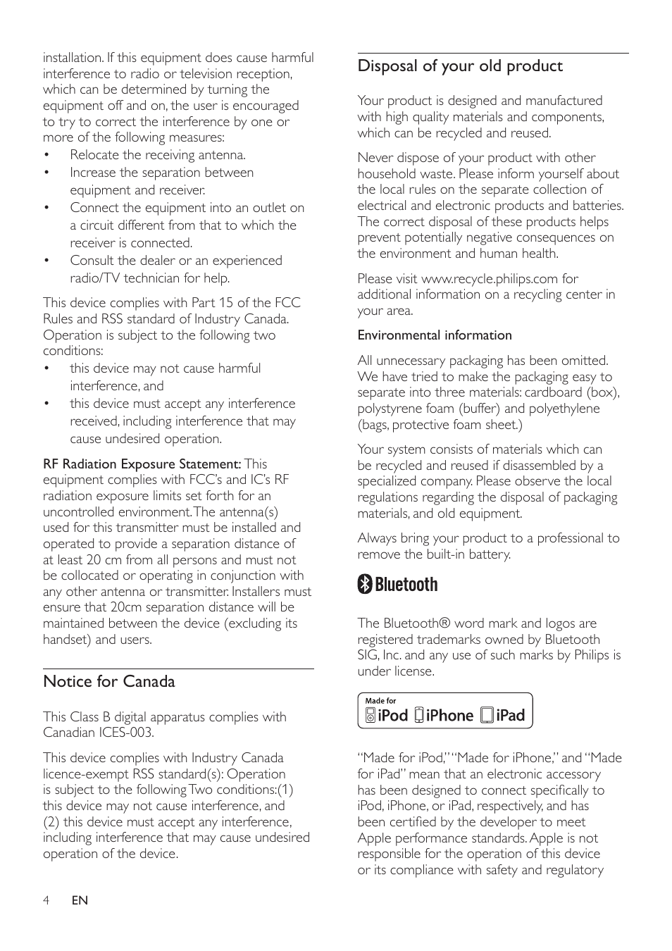 Philips DS8400-37 User Manual | Page 6 / 18