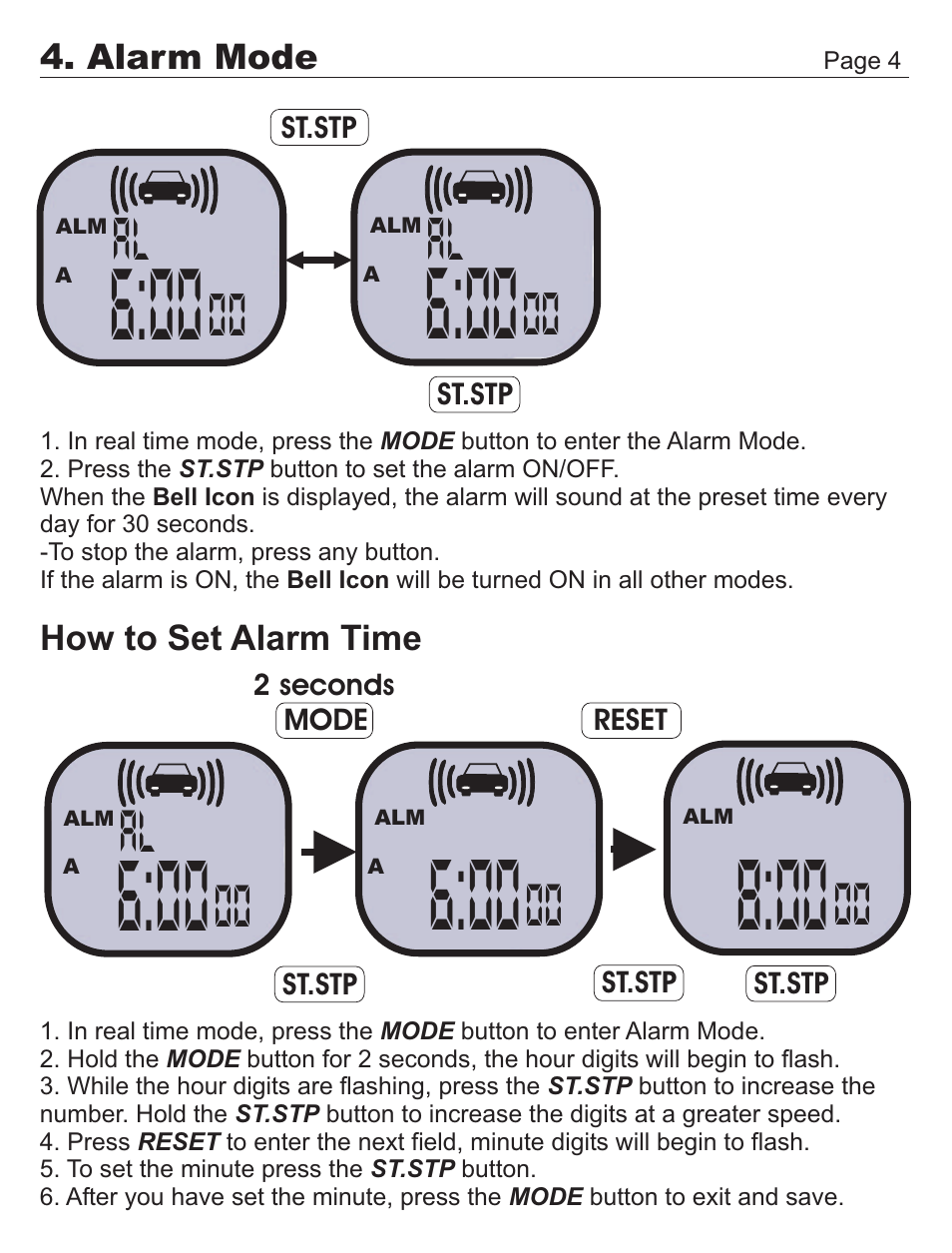 Ultra Start 007 User Manual | Page 4 / 8