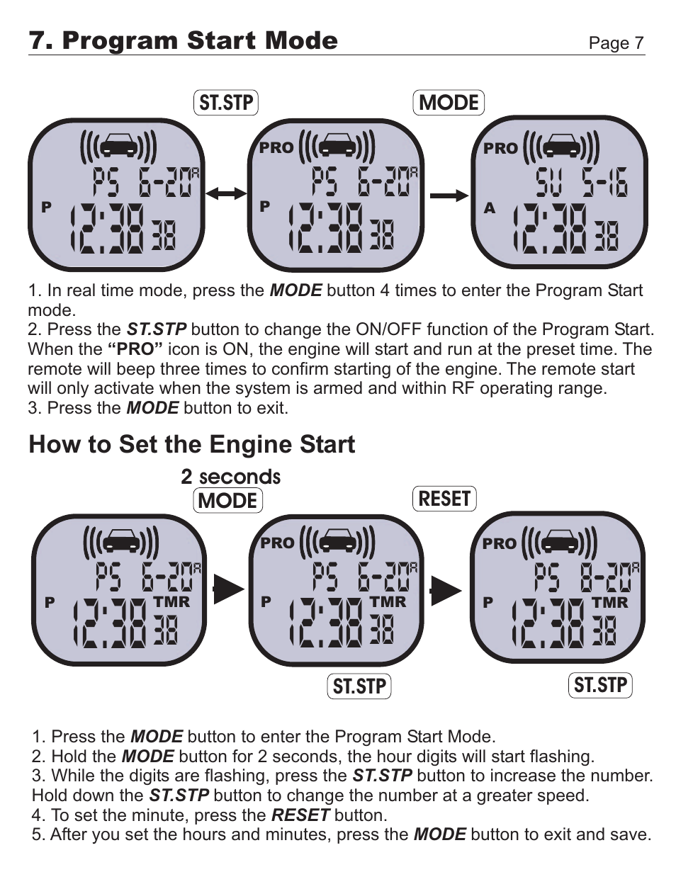 Ultra Start 007 User Manual | Page 7 / 8