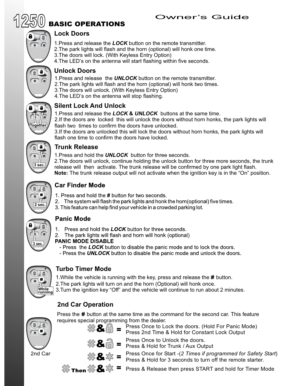 Ultra Start 1250 User Manual | Page 2 / 4