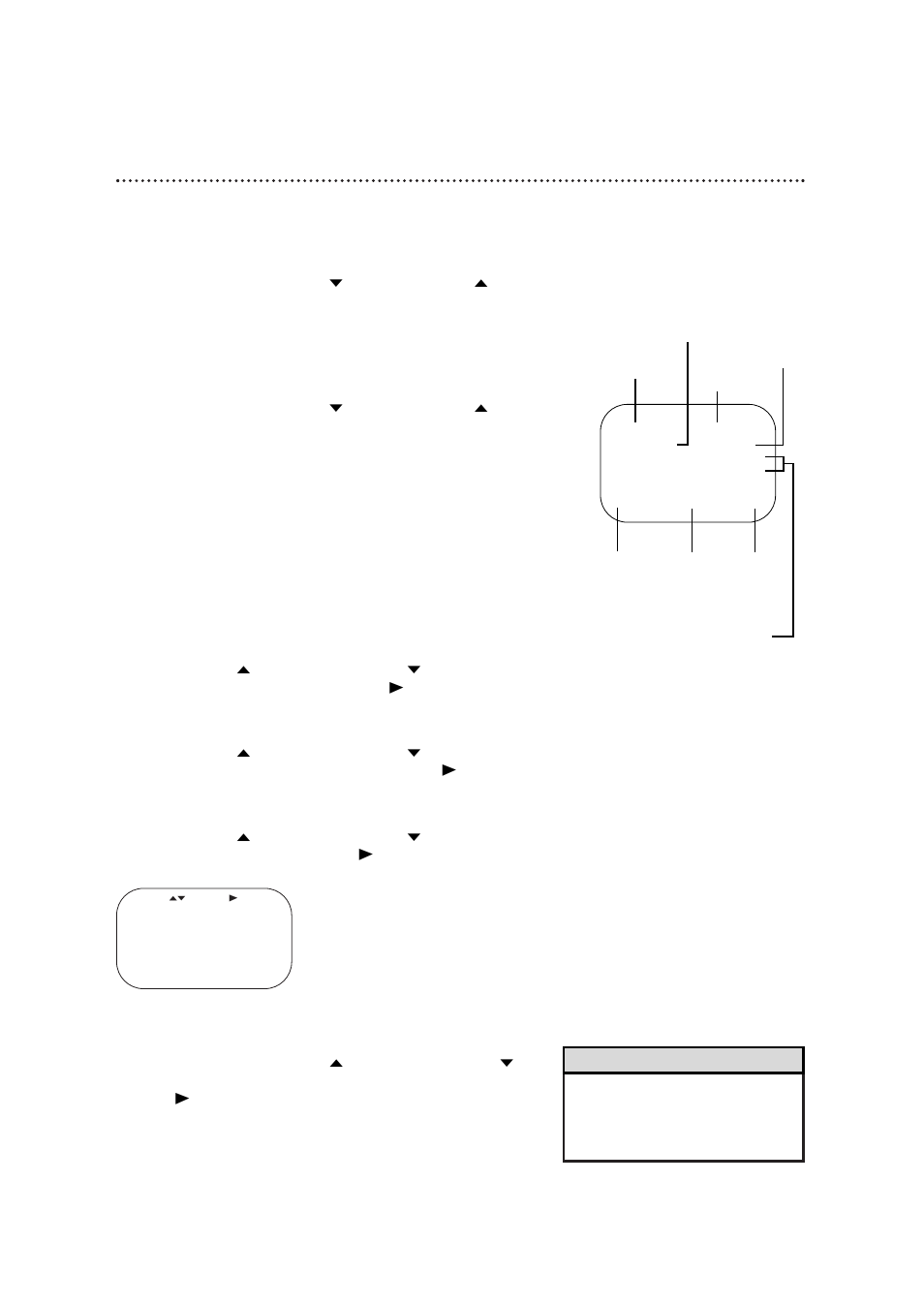 26 on-screen status displays | Philips VRB664AT User Manual | Page 26 / 68