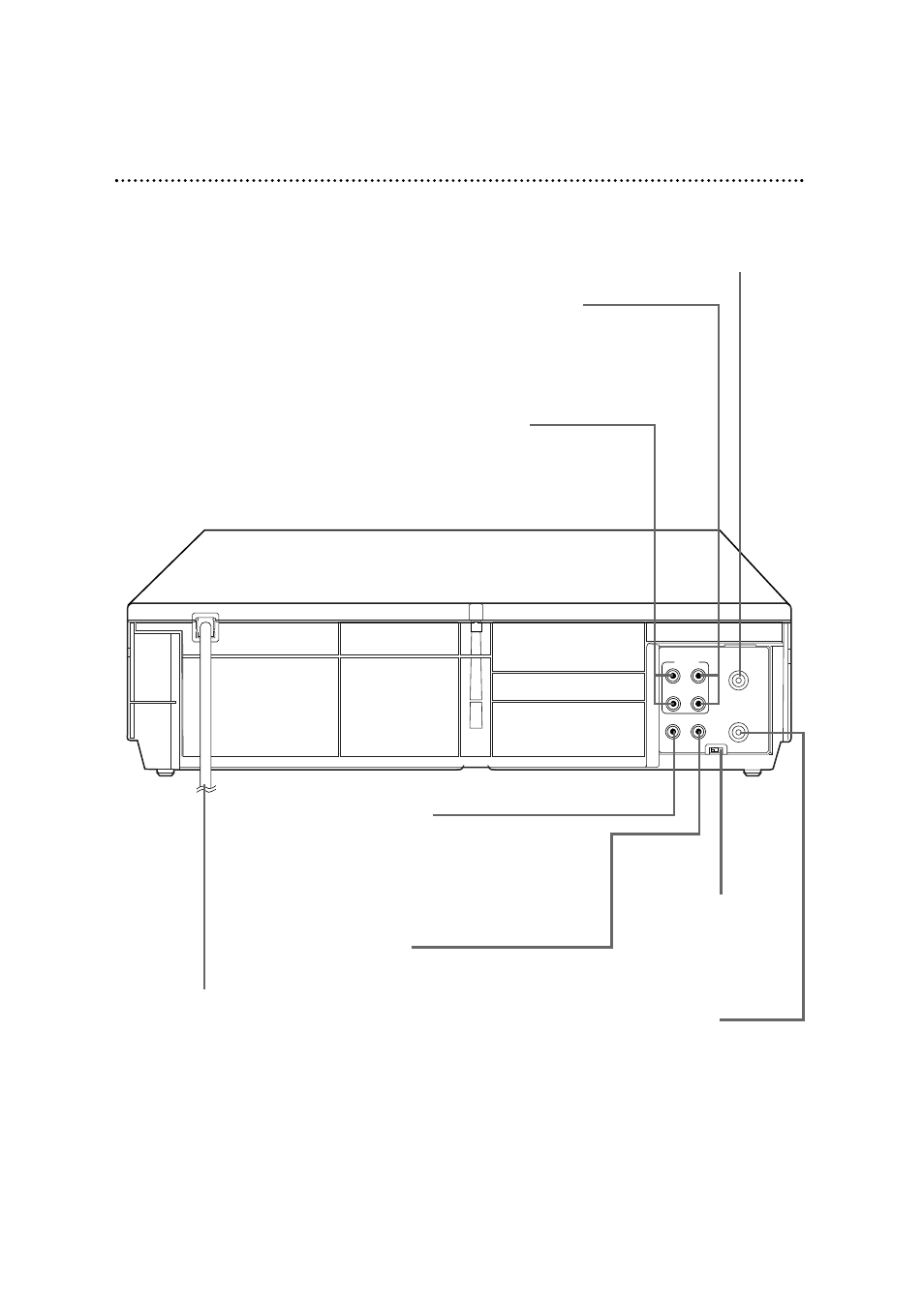 Rear panel 29 | Philips VRB664AT User Manual | Page 29 / 68