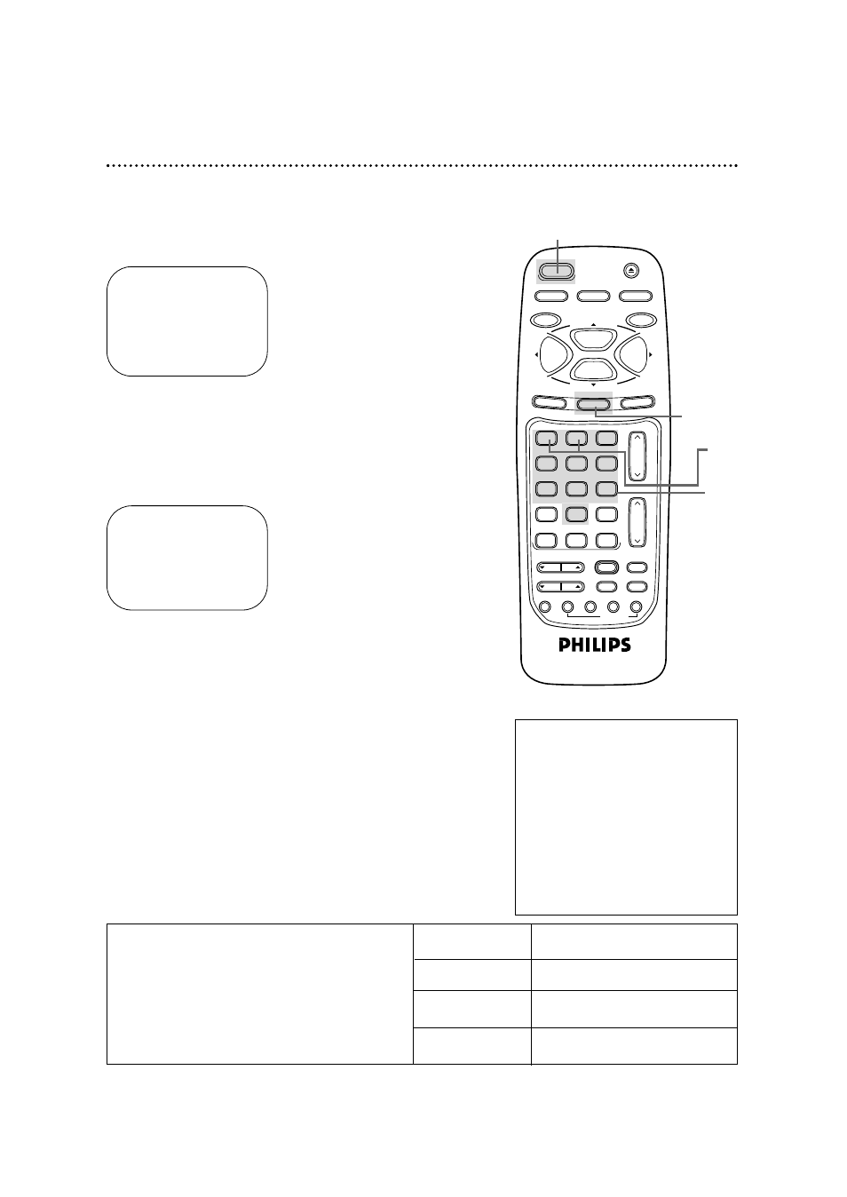 36 timer recording (cont’d) | Philips VRB664AT User Manual | Page 36 / 68