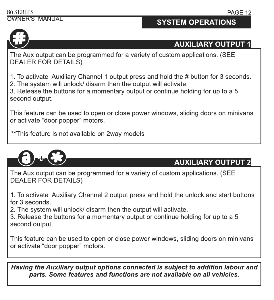 Ultra Start 80 Series User Manual | Page 12 / 24