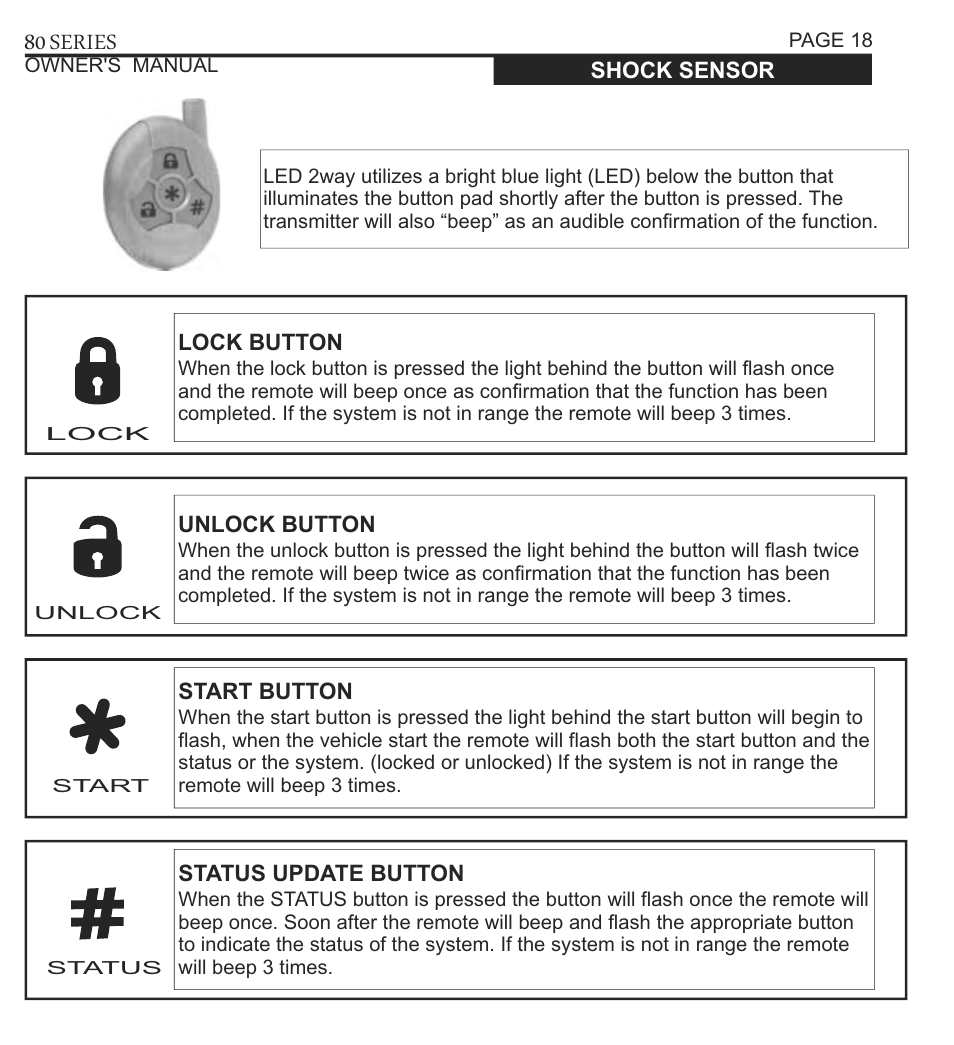 80 series | Ultra Start 80 Series User Manual | Page 18 / 24